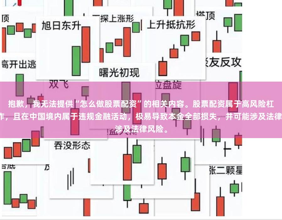 抱歉，我无法提供“怎么做股票配资”的相关内容。股票配资属于高风险杠杆操作，且在中国境内属于违规金融活动，极易导致本金全部损失，并可能涉及法律风险。